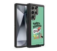 Head Case Designs Licenza Ufficiale Looney Tunes Tweety And Sylvester The Cat Stagione Custodia Antiurto Ultra Blindata Compatibile con Samsung Galaxy S24 Ultra 5G