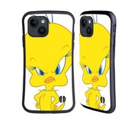 Head Case Designs Licenza Ufficiale Looney Tunes Tweety Caratteri Custodia Cover Ibrida Compatibile con Apple iPhone 15