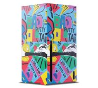 Head Case Designs Licenza Ufficiale Looney Tunes Tweety E Sylvester Grafica E Personaggi Console Da Gioco Wrap Compatibile con Xbox Series X