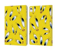 Head Case Designs Licenza Ufficiale Looney Tunes Tweety Modelli Custodia Portafoglio in Pelle Compatibile con Apple iPad Air 13 2024/2025