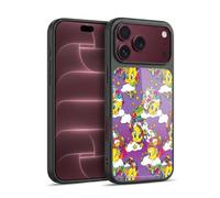 Head Case Designs Licenza Ufficiale Looney Tunes Tweety Porpora Modelli Cover in gel rinforzata [Protezione di Grado Militare] Compatibile con Apple iPhone 18 Pro Max