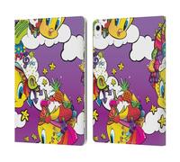 Head Case Designs Licenza Ufficiale Looney Tunes Tweety Porpora Modelli Custodia Portafoglio in Pelle Compatibile con Apple iPad Air 13 2024/2025
