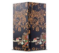 Head Case Designs Licenza Ufficiale Looney Tunes Wile E. Coyote Grafica E Personaggi Console Da Gioco Wrap Compatibile con Xbox Series X