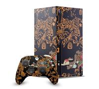 Head Case Designs Licenza Ufficiale Looney Tunes Wile E. Coyote Grafica E Personaggi Pacchetto Console Da Gioco Wrap E Pelle Per Controller Compatibile con Xbox Series X