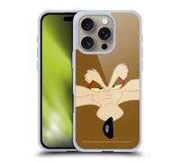 Head Case Designs Licenza Ufficiale Looney Tunes Wile E. Coyote Volto Pieno Custodia in Gel [Protezione di Grado Militare] Compatibile con Apple iPhone 16 PRO E Compatibile con MagSafe