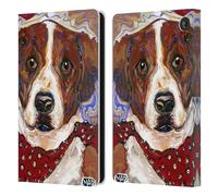 Head Case Designs Licenza Ufficiale Mad Dog Art Gallery Antiquato Cani 2 Custodia Portafoglio in Pelle Compatibile con Amazon Fire 7 2022