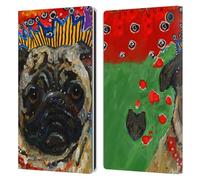Head Case Designs Licenza Ufficiale Mad Dog Art Gallery Ape Cani Custodia Portafoglio in Pelle Compatibile con Amazon Fire Max 11 2023