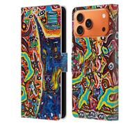 Head Case Designs Licenza Ufficiale Mad Dog Art Gallery Doberman Cane 5 Custodia Portafoglio in Pelle Compatibile con Apple iPhone 17 Pro Max