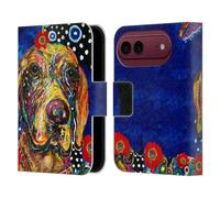 Head Case Designs Licenza Ufficiale Mad Dog Art Gallery Roxie Cani Custodia Portafoglio in Pelle Compatibile con Apple iPhone Duo