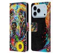 Head Case Designs Licenza Ufficiale Mad Dog Art Gallery Signor Fred Cani Custodia Portafoglio in Pelle Compatibile con Apple iPhone 17 PRO