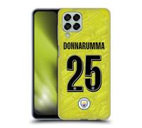 Head Case Designs Licenza Ufficiale Manchester City FC Gianluigi Donnarumma 2025/26 Giocatori Divisa Casa 1° Gruppo Custodia in Gel [Grado Militare] Compatibile con Samsung Galaxy M33 (2022)