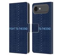 Head Case Designs Licenza Ufficiale Manchester City Man City FC Fight 'TIL The End Grafici Custodia Portafoglio in Pelle Compatibile con Apple iPhone 17 Air