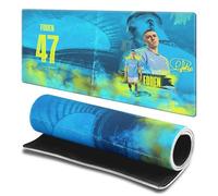 Head Case Designs Licenza Ufficiale Manchester City Man City FC Foden Kit Stemma e Giocatori 23.62 x 11.81 x 0.12 Inches (600 x 300 mm) - L Tappetino per Mouse E Scrivania per Giochi Tastiera PC