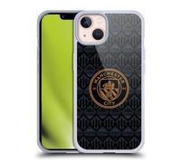Head Case Designs Licenza Ufficiale Manchester City Man City FC Fuori Casa 2020/21 Stemma Kit Custodia Cover in Morbido Gel Compatibile con Apple iPhone 13