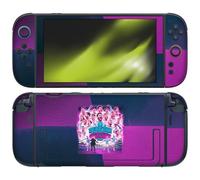Head Case Designs Licenza Ufficiale Manchester City Man City FC Grafica della Squadra Campioni D'Europa 2023 Vinile Sticker Gaming Pelle Adesivo Compatibile con Nintendo Switch 2