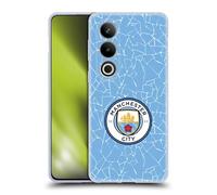 Head Case Designs Licenza Ufficiale Manchester City Man City FC Home 2020/21 Stemma Kit Custodia Cover in Morbido Gel Compatibile con OnePlus Ace 3V 5G