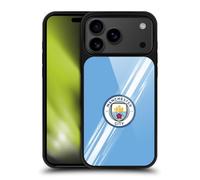 Head Case Designs Licenza Ufficiale Manchester City Man City FC Home Kit per Badge 2025/26 Cover in Gel Rinforzata [Protezione di Grado Militare] Compatibile con Apple iPhone 17 PRO Max