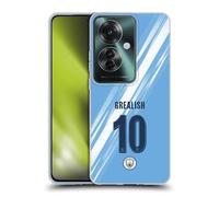 Head Case Designs Licenza Ufficiale Manchester City Man City FC Jack Grealish 2025/26 Giocatori Home Kit Custodia in Gel [Protezione di Grado Militare] Compatibile con Oppo Reno11 F 5G / F25 PRO 5G