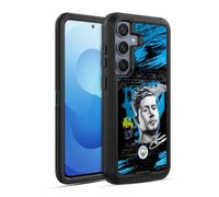 Head Case Designs Licenza Ufficiale Manchester City Man City FC Kevin De Bruyne Collezione di Graffiti di Murwalls Custodia Antiurto Ultra Blindata Compatibile con Samsung Galaxy S25