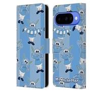 Head Case Designs Licenza Ufficiale Manchester City Man City FC Modello Moonchester E Moonbeam Custodia Portafoglio in Pelle Compatibile con Google Pixel 10