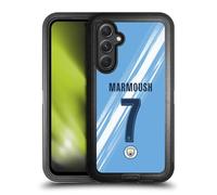 Head Case Designs Licenza Ufficiale Manchester City Man City FC Omar Marmoush 2025/26 Giocatori Home Kit Custodia Antiurto Ultra Blindata Compatibile con Samsung Galaxy A54 5G