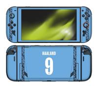 Head Case Designs Licenza Ufficiale Manchester City Man City FC Phil Foden 2024/25 Giocatori Home Kit Vinile Sticker Gaming Pelle Adesivo Compatibile con Nintendo Switch 2