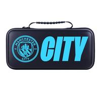Head Case Designs Licenza Ufficiale Manchester City Man City FC Stampa Collage di Adesivi Logo Grafico Custodia Rigida Da Viaggio Compatibile con Legion Go