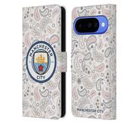 Head Case Designs Licenza Ufficiale Manchester City Man City FC Third 2020/21 Stemma Kit Custodia Portafoglio in Pelle Compatibile con Google Pixel 10