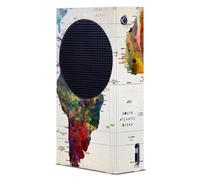 Head Case Designs Licenza Ufficiale Mark Ashkenazi Mappa del mondo Mix Arte Console Da Gioco Wrap Compatibile con Xbox Series S Console