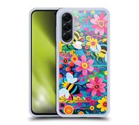 Head Case Designs Licenza Ufficiale Michael David Ward Api E Fiori Umorismo E Botanica Custodia in Gel [Protezione di Grado Militare] Compatibile con Samsung Galaxy A56 5G