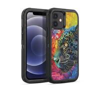 Head Case Designs Licenza Ufficiale Michael David Ward Arazzo Selvaggio Animali Custodia Antiurto Ultra Blindata compatibile con Apple iPhone 12 / iPhone 12 Pro