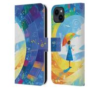 Head Case Designs Licenza Ufficiale Michael David Ward Destino Umorismo E Botanica Custodia Portafoglio in Pelle Compatibile con Apple iPhone 15 Plus