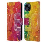 Head Case Designs Licenza Ufficiale Michael David Ward L'Amore È Dolce Fantasia E Capriccio Custodia Portafoglio in Pelle Compatibile con Apple iPhone 15 Plus