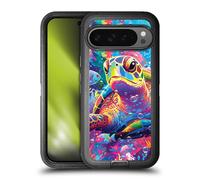 Head Case Designs Licenza Ufficiale Michael David Ward Magia delle Tartarughe Animali Custodia Antiurto Ultra Blindata Compatibile con Google Pixel 9 PRO XL