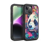 Head Case Designs Licenza Ufficiale Michael David Ward Panda Animali Custodia Antiurto Ultra Blindata compatibile con Apple iPhone 14