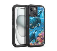 Head Case Designs Licenza Ufficiale Michael David Ward Racconti Sul Mare Animali Custodia Antiurto Ultra Blindata compatibile con Apple iPhone 15