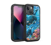 Head Case Designs Licenza Ufficiale Michael David Ward Racconti Sul Mare Animali Custodia Antiurto Ultra Blindata compatibile con Apple iPhone 13