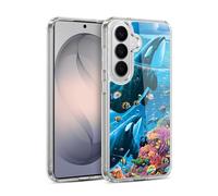 Head Case Designs Licenza Ufficiale Michael David Ward Racconti Sul Mare Animali Custodia in Gel [Protezione di Grado Militare] Compatibile con Samsung Galaxy S26 Plus