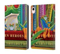 Head Case Designs Licenza Ufficiale Michael David Ward Rana Animali Custodia Portafoglio in Pelle Compatibile con Apple iPad Mini (2021/2024)