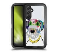 Head Case Designs Licenza Ufficiale Michel Keck Fox Terrier Cani Custodia Antiurto Ultra Blindata compatibile con Samsung Galaxy A54 5G