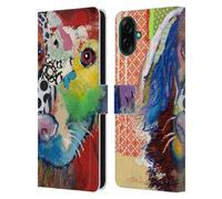 Head Case Designs Licenza Ufficiale Michel Keck Irish Setter Cani Custodia Portafoglio in Pelle Compatibile con Samsung Galaxy A07