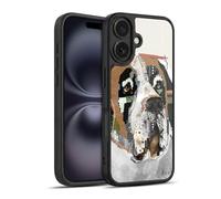 Head Case Designs Licenza Ufficiale Michel Keck San Bernardo Cani 2 Cover in Gel Rinforzata [Protezione di Grado Militare] Compatibile con Apple iPhone 16