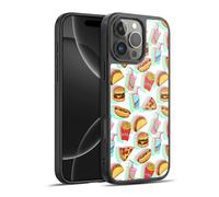 Head Case Designs Licenza Ufficiale Micklyn Le Feuvre Arcobaleno Fast Food Pattern 2 Cover in Gel Rinforzata [Protezione di Grado Militare] Compatibile con Apple iPhone 16 PRO Max