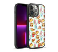 Head Case Designs Licenza Ufficiale Micklyn Le Feuvre Arcobaleno Fast Food Pattern 2 Cover in Gel Rinforzata [Protezione di Grado Militare] Compatibile con Apple iPhone 13 PRO Max