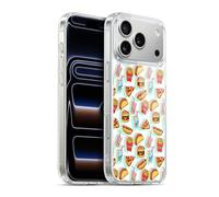 Head Case Designs Licenza Ufficiale Micklyn Le Feuvre Arcobaleno Fast Food Pattern 2 Custodia in Gel [Protezione di Grado Militare] Compatibile con Apple iPhone 17 PRO Max E Compatibile con MagSafe