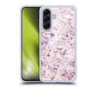 Head Case Designs Licenza Ufficiale Micklyn Le Feuvre Bacche Art Deco Pattern Pattern Marmo Custodia in Gel [Protezione di Grado Militare] Compatibile con Samsung Galaxy A56 5G