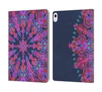 Head Case Designs Licenza Ufficiale Micklyn Le Feuvre Bohemian Mandala 3 Custodia Portafoglio in Pelle Compatibile con Apple iPad Air 13 2024/2025