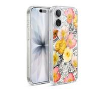 Head Case Designs Licenza Ufficiale Micklyn Le Feuvre Collage of Flowers And Pattern Floreali 2 Custodia in Gel [Grado Militare] Compatibile con Apple iPhone 17 E con MagSafe
