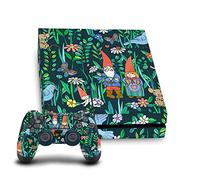 Head Case Designs Licenza Ufficiale Micklyn Le Feuvre Famiglia Gnomo Amore Mix Arte Vinile Sticker Gaming Pelle Adesivo Compatibile con Sony PlayStation 4 PS4 Console and DualShock 4 Controller Bundle