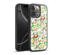 Head Case Designs Licenza Ufficiale Micklyn Le Feuvre Guinea Pigs And Daisies in Watercolour On Mint Pattern 2 Cover in Gel Rinforzata [Grado Militare] Compatibile con Apple iPhone 16 PRO Max